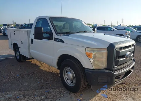 2015 Ford F-250 Xl из США, поврежденный, VIN 1FDBF2A60FEA98007